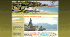 Desktop Screenshot of anggunbalitours.com