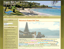 Tablet Screenshot of anggunbalitours.com